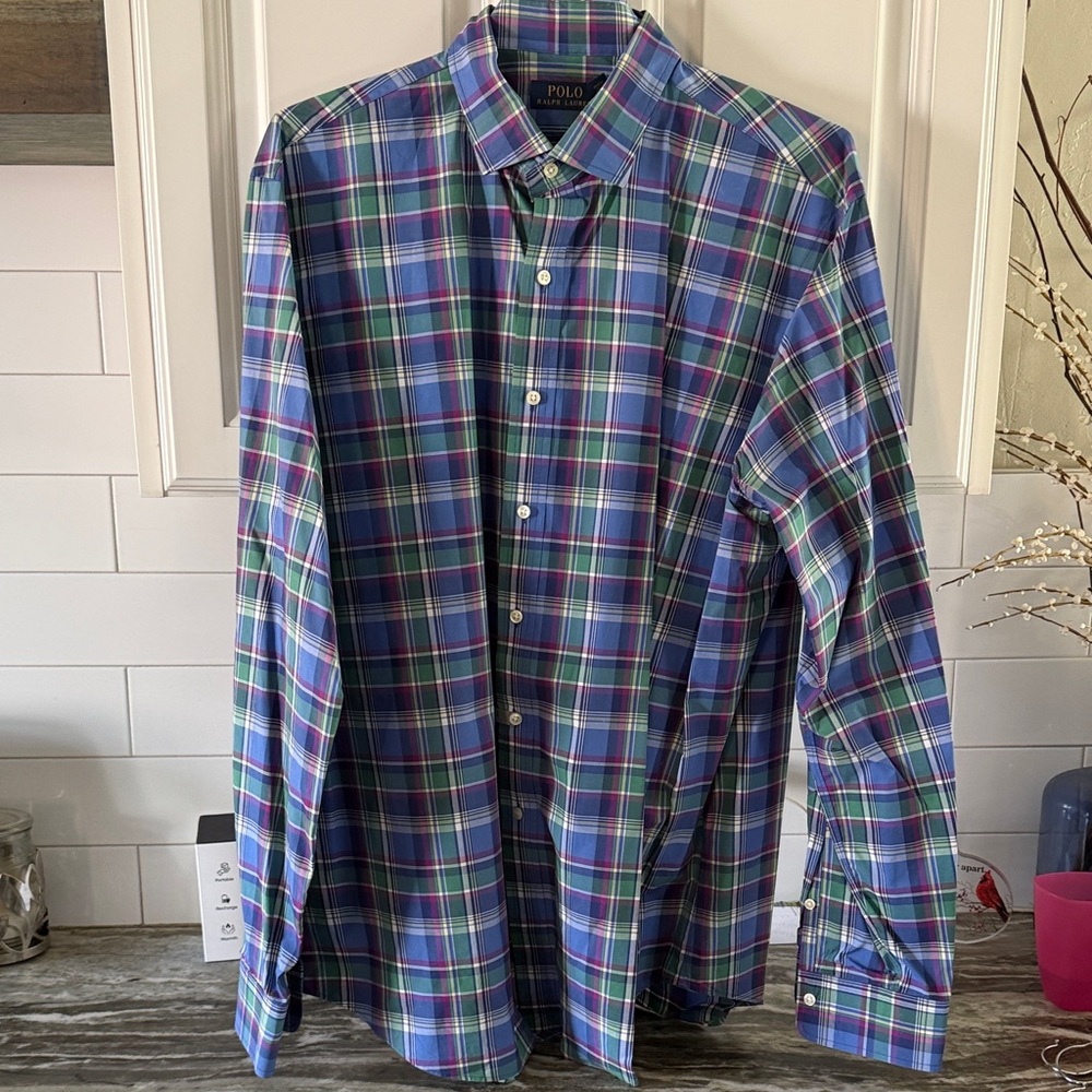 Polo by Ralph Lauren Men's Multicolor Plaid Shirt